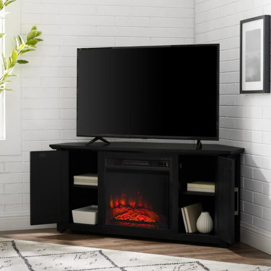 Crosley Camden 48" Corner Tv Stand W/Fireplace - KF100648