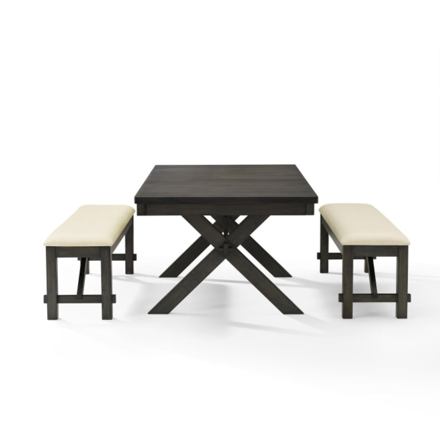 Crosley Hayden 84 Inch 3pc Dining Set - KF13024SL