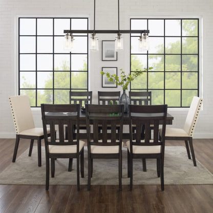 Crosley Hayden 98 Inch 9pc Dining Set Slate - KF13072SL