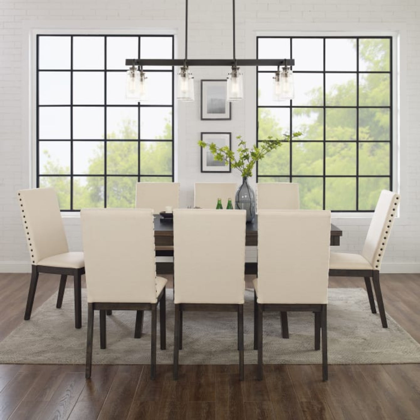 Crosley Hayden 101 Inch 9pc Dining Set Slate - KF13073SL