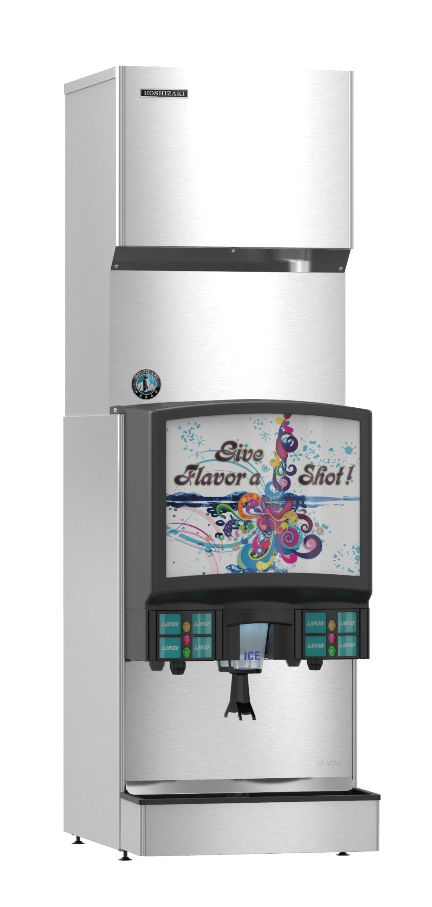 Hoshizaki | 22" Wide Remote-Cooled Crescent Cuber Ice Maker Serenity Series (Bin & Condenser Sold Separately) - KMS-1122MLJ