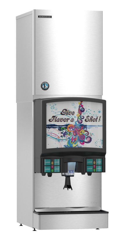 Hoshizaki 22" Wide Remote-Cooled Crescent Cuber Ice Maker Serenity Series (Bin &amp; Condenser Sold Separately) - KMS-822MLJ