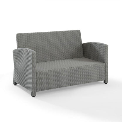 Crosley Bradenton 55 Inch Outdoor Wicker Loveseat - KO70022