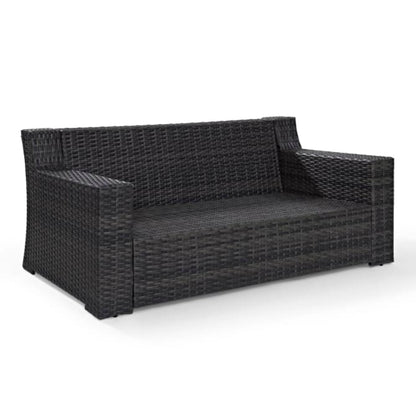 Crosley Beaufort 62 Inch Outdoor Wicker Loveseat Mist - KO70102BR