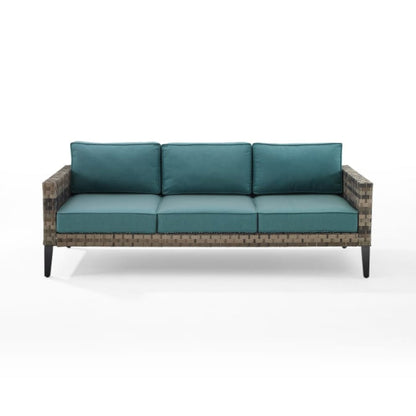 Crosley Prescott Outdoor Wicker Sofa - KO70250BR