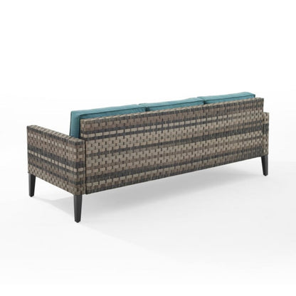 Crosley Prescott Outdoor Wicker Sofa - KO70250BR