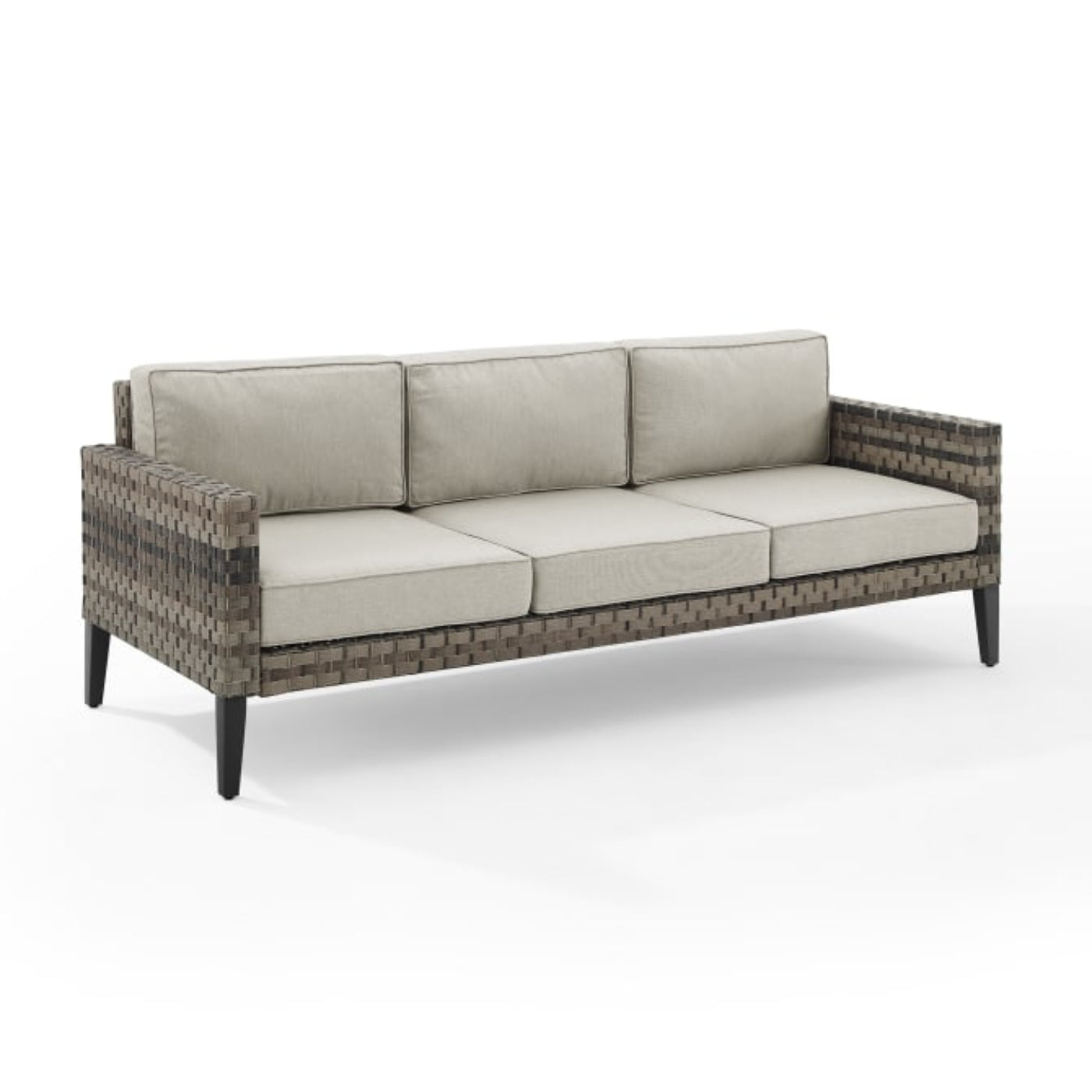 Crosley Prescott Outdoor Wicker Sofa - KO70250BR
