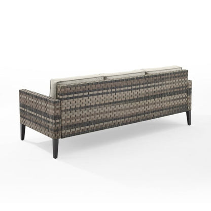 Crosley Prescott Outdoor Wicker Sofa - KO70250BR