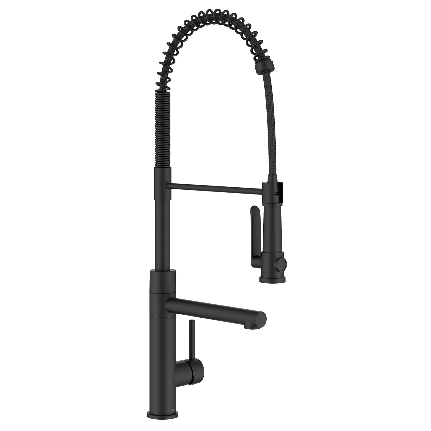 KRAUS Artec Pro 2-Function Single Handle Pull Down Kitchen Faucet in Matte Black - KPF-1605MB