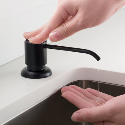 KRAUS 24" Stainless Steel Utility Sink and Kitchen Faucet - KHU24L-1610-53CH