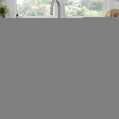 KRAUS 25” Drop-In Granite Composite Workstation Kitchen Sink in Metallic Grey - KGTW12-25MGR