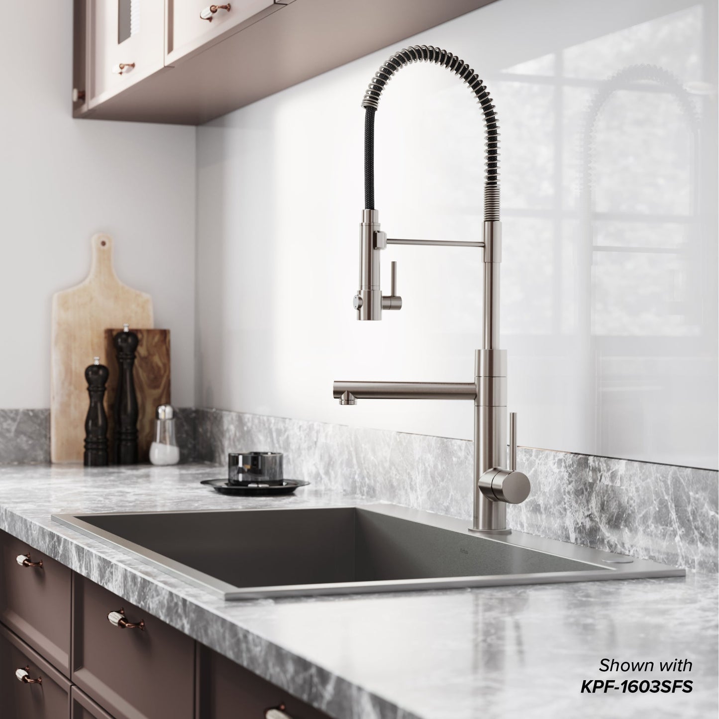 KRAUS 33" x 22" Pax Drop-In Topmount Zero-Radius Double Bowl Stainless Kitchen Sink - KP1TD33S-2