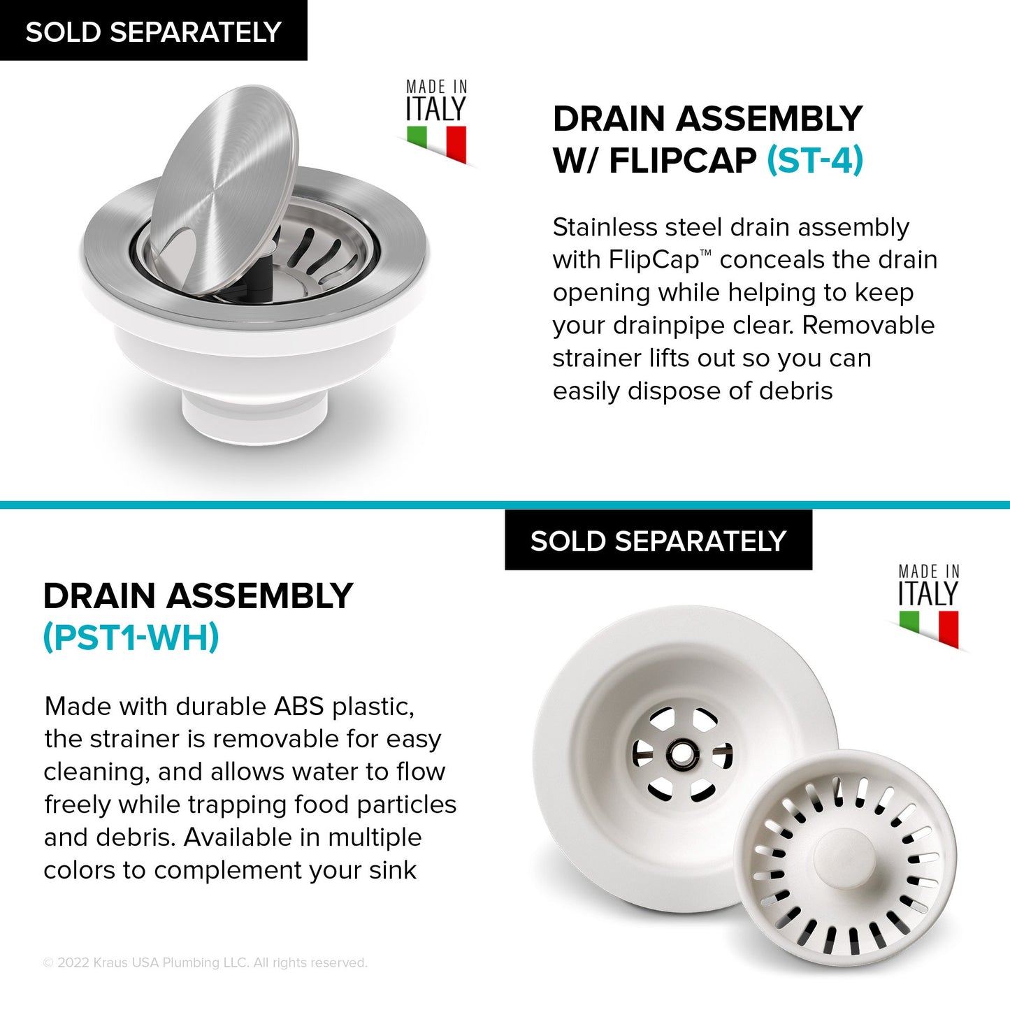 KRAUS Pintura 32" Undermount Porcelain Enameled Steel Kitchen Sink in White - KE1US32GWH