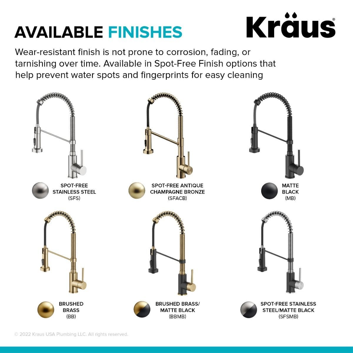 KRAUS Touchless Pull-Down Single Handle 18-Inch Kitchen Faucet in Brushed Brass & Matte Black - KSF-1610BBMB