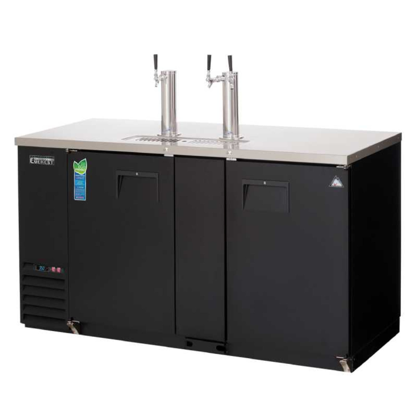 Everest Commercial 68" Direct Draw Keg Refrigerator Cooler Beer Dispenser - EBD3-24