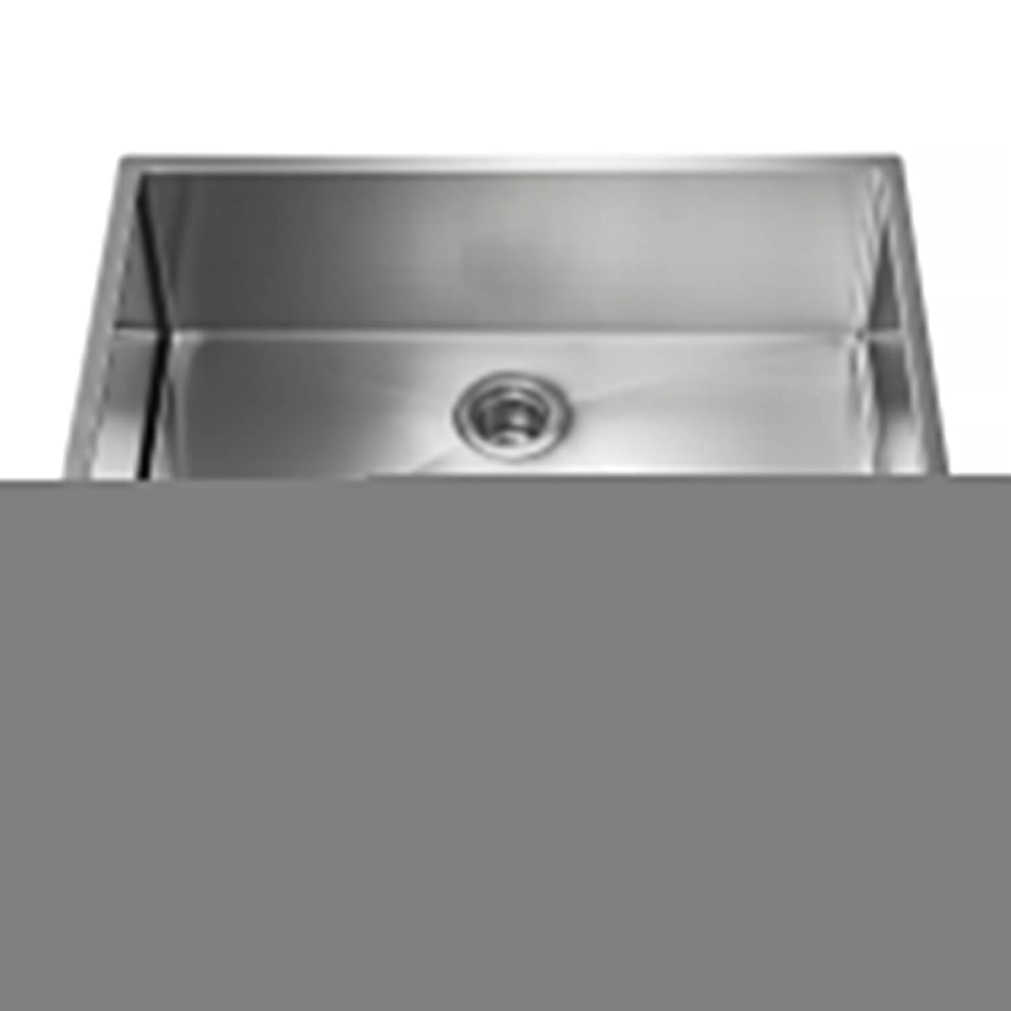 Kibi 32 3/4" x 19" x 10" Handcrafted Undermount Single Bowl Stainless Steel Kitchen Sink With Satin Finish - K1-S33