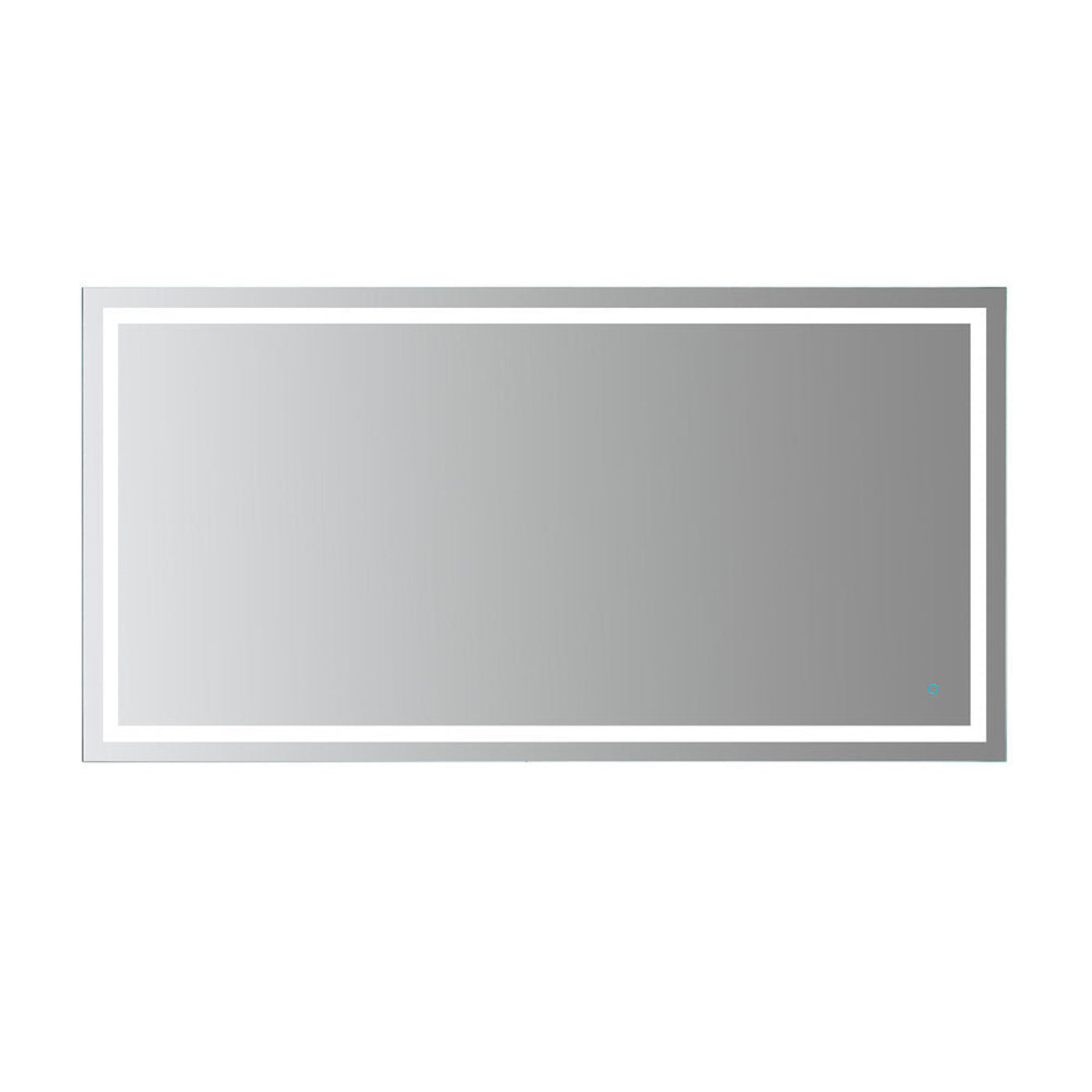 Arpella - Luci 70x36 Inch LED Mirror with Memory Dimmer and Defogger - LEDAM7036