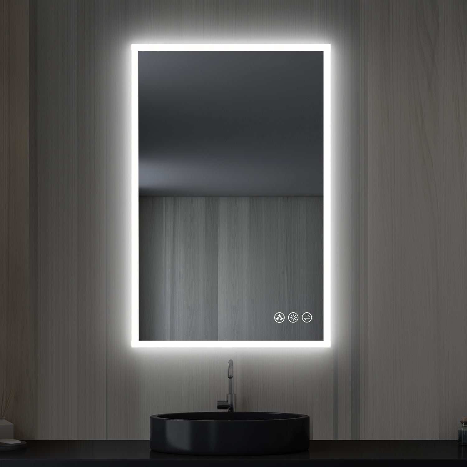 Blossom Beta 24″x36″ LED Mirror with Frosted Sides - LED M2 2436