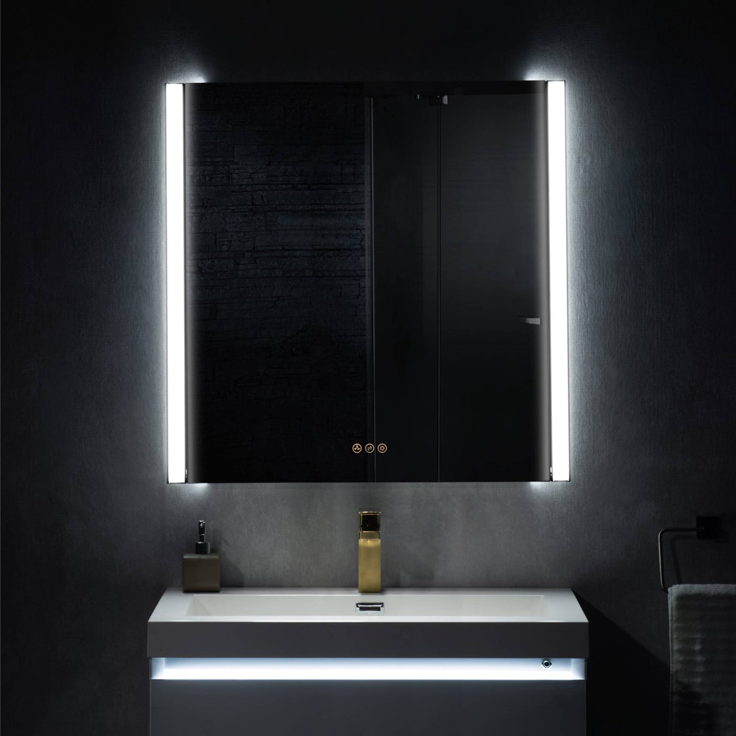 Blossom Binary 36″ LED Mirror - LED M5 3632 CH - Backyard Provider