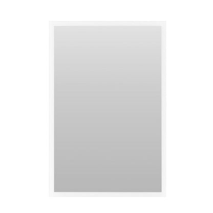 Arpella - Romano 24x36 Perimeter Lighted Mirror with Dimmer and Defogger, Wall Switch Direct - LEDPLM2436