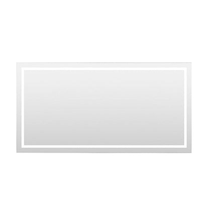 Arpella - Miramar 70x36 Lighted Mirror with Dimmer and Defogger, Wall Switch Direct - LEDWSM7036