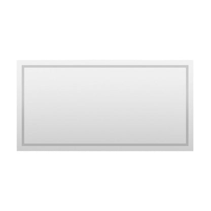 Arpella - Miramar 70x36 Lighted Mirror with Dimmer and Defogger, Wall Switch Direct - LEDWSM7036