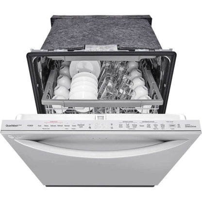 LG 24 in. Top Control Wi-Fi Enabled Dishwasher with TrueSteam and 3rd Rack (LDTS5552S)