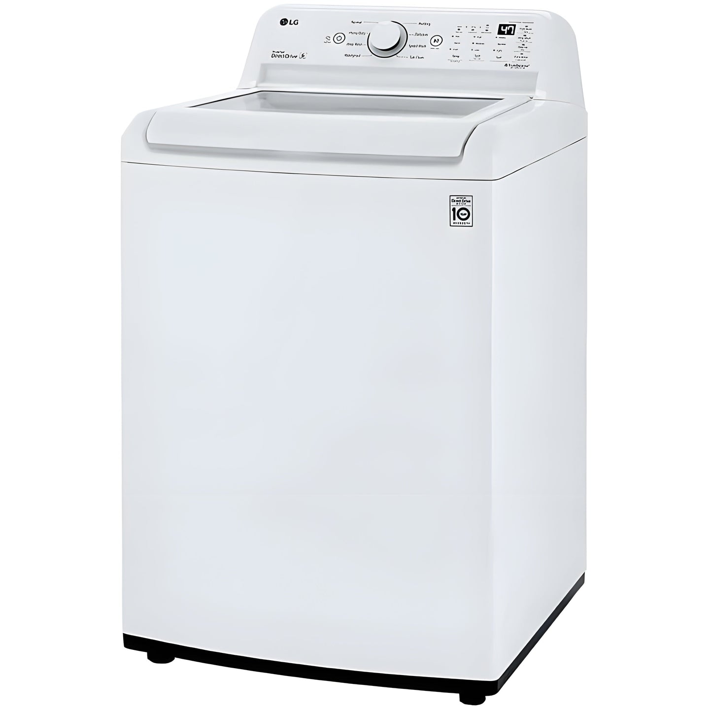 LG 4.3 cu. ft. Ultra Large Capacity Top Load Washer with 4-Way Agitator and TurboDrum Technology (WT7005CW)