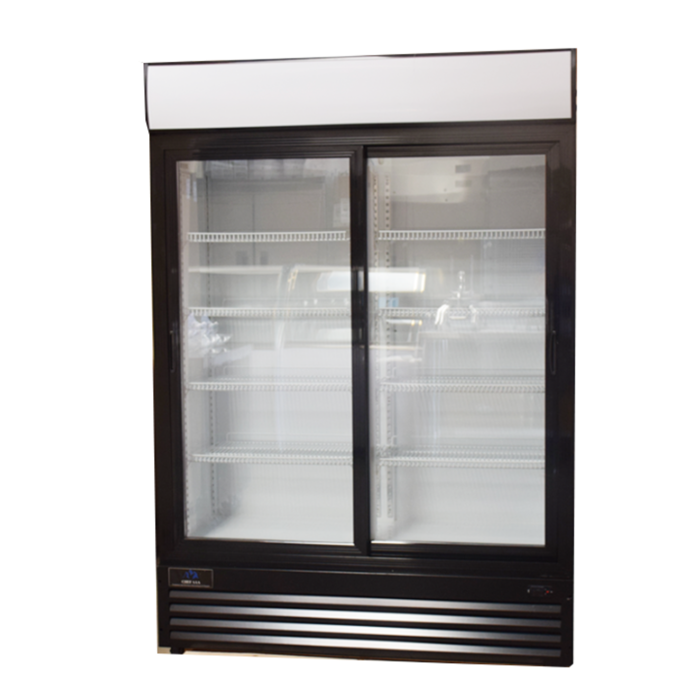 Chef AAA - LGD-1300S, Commercial 48" 2 Sliding Door Merchandiser Refrigerator 32 cu. ft. - LGD-1300S