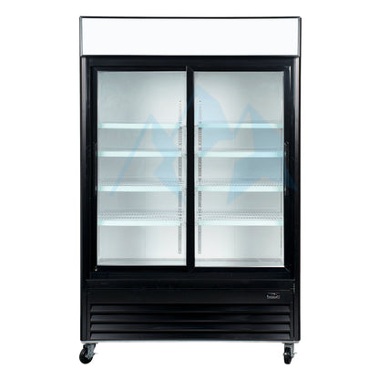 Chef AAA - LGD-600S, Commercial 2 Sliding Glass Door Merchandiser Refrigerator - LGD-600S