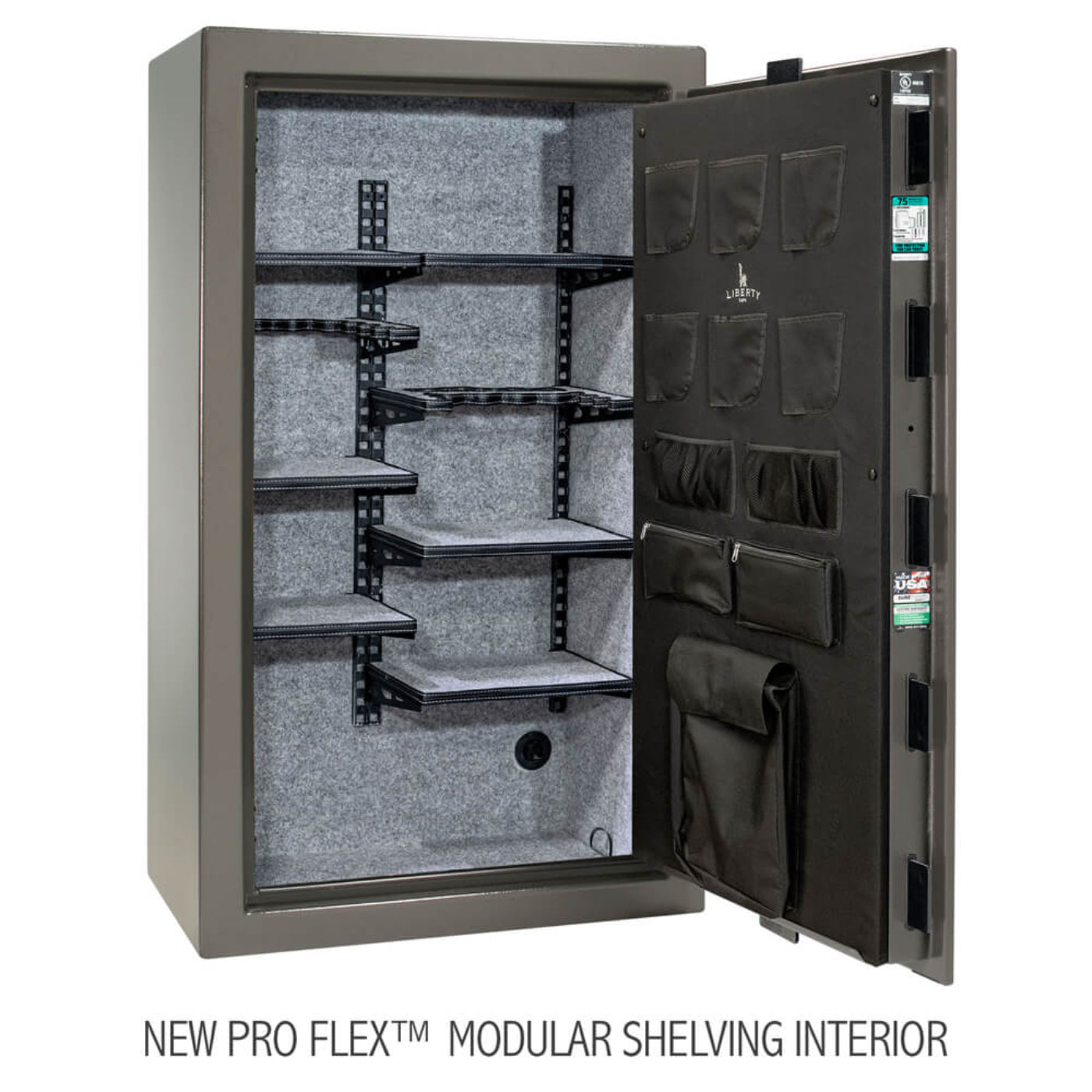 Liberty Safe Liberty Gun Safe Colonial 30 CO30 - LIB Colonial 30 Brnz Text Elec