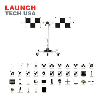 Launch Tech USA - X-431 ADAS Mobile Forward Facing Deluxe Package - LNCH-MOBILEFF