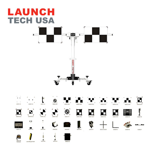 Launch Tech USA - X-431 ADAS Mobile Forward Facing Deluxe Package - LNCH-MOBILEFF