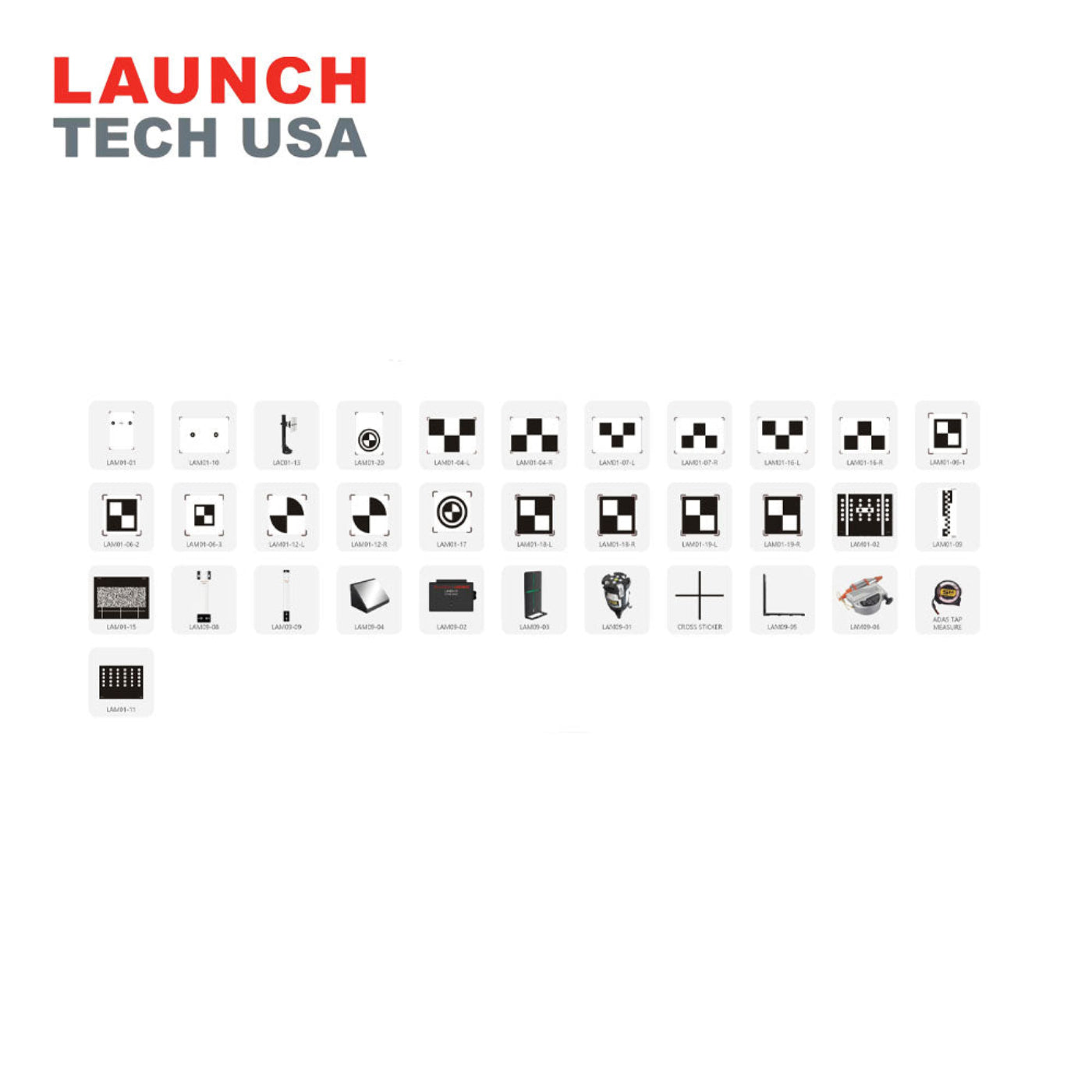 Launch Tech USA - X-431 ADAS PRO Plus LDW Standard Package - LNCH-PROPLSLDW