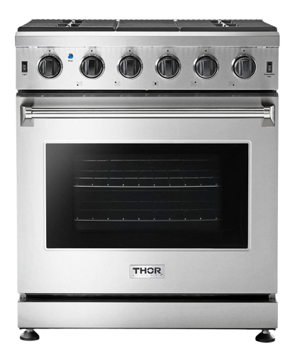 Thor Kitchen 30-Inch Liquid Propane Range - LRG3001ULP