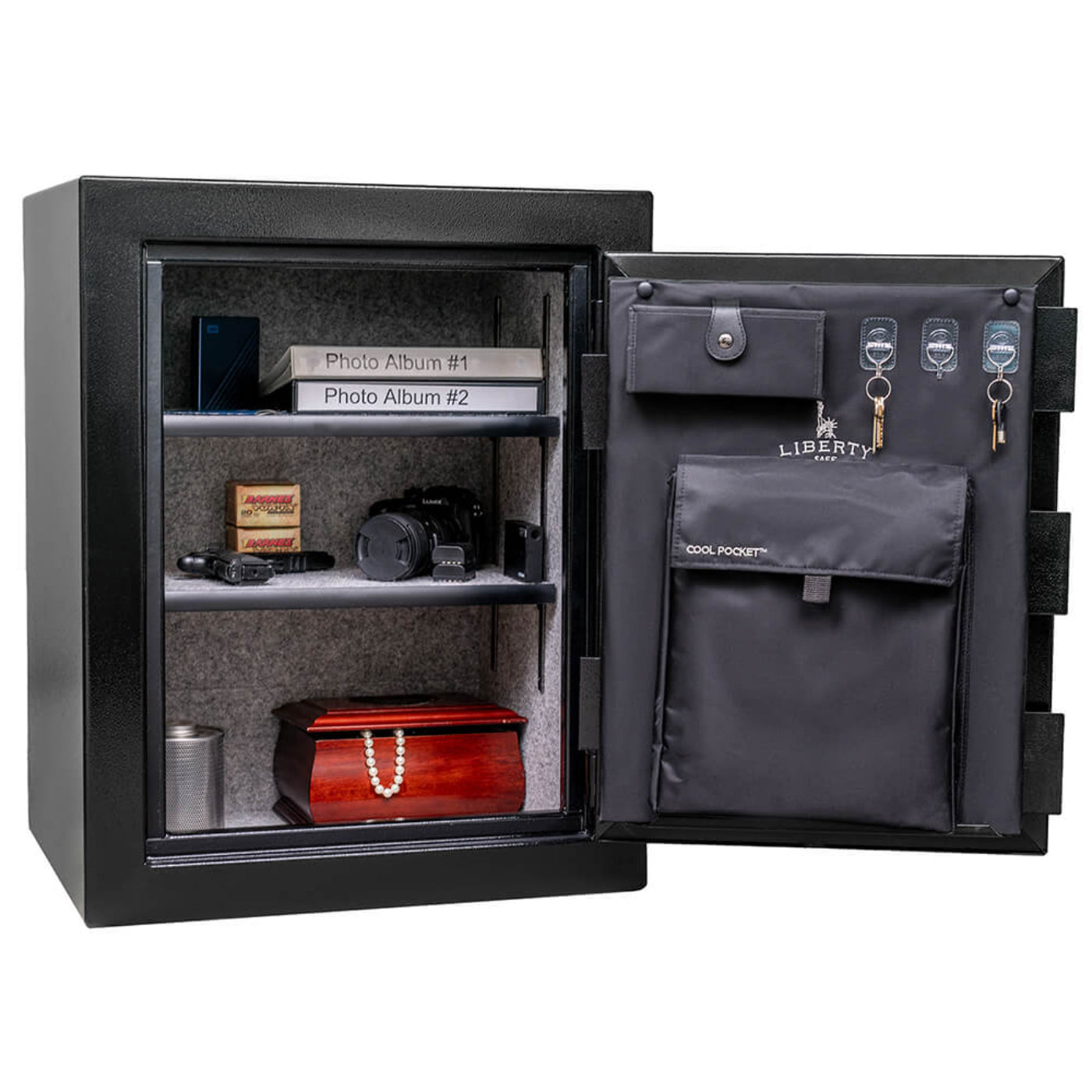 Liberty Safe Liberty Home Safe 8 LH08 Made in USA - LIB Home LH-08 Black USA