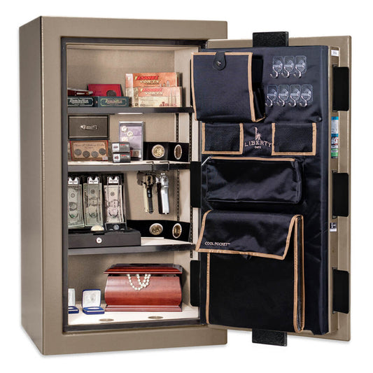 Liberty Safe Liberty Premium 12 Home Safe LP12 Made in USA - LIB Home LP-12 Gray Marble