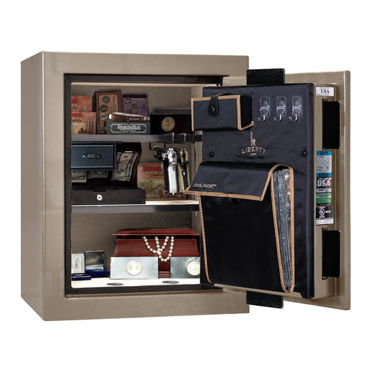 Liberty Safe Liberty Premium 8 Home Safe LP08 Made in USA - LIB Home LP-08 Gray Marble