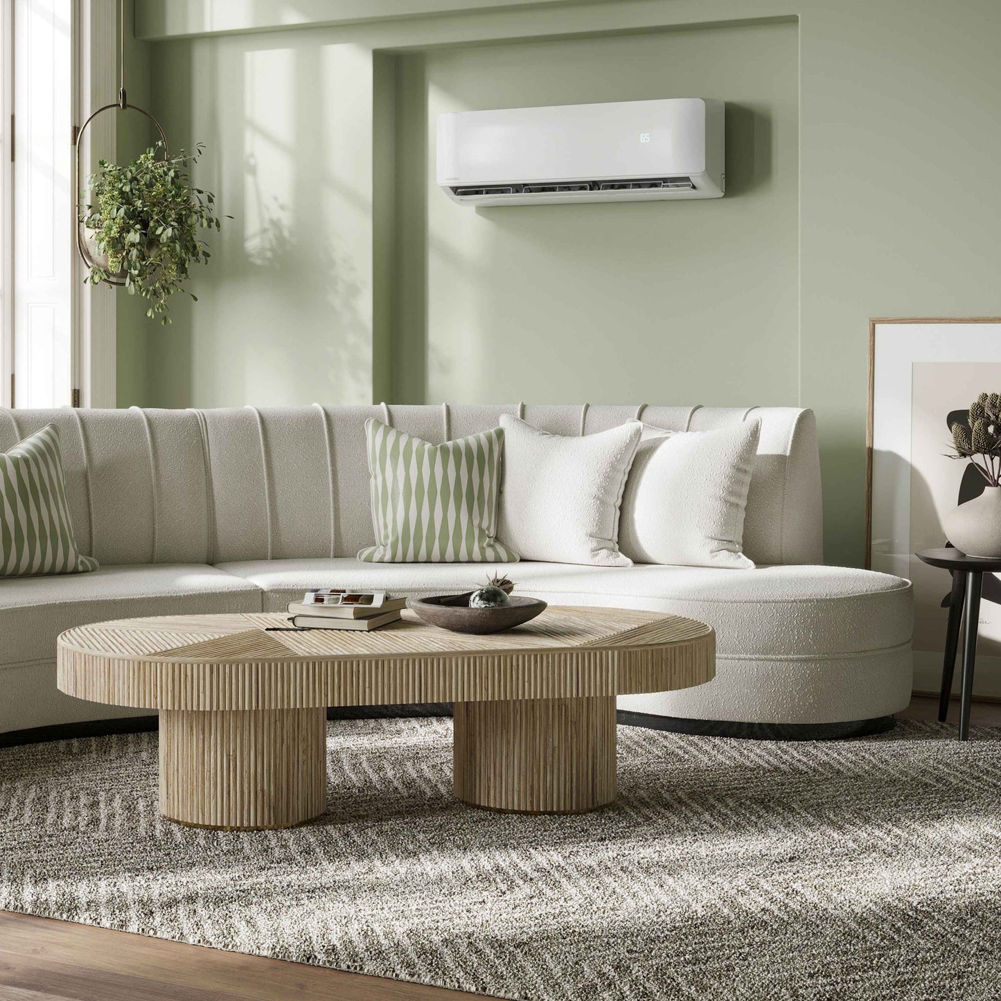 MRCOOL DIY 5th Gen Mini Split - 5-Zone 55,000 BTU Ductless Air Conditioner and Heat Pump Condenser with 18K + 9K + 6K + 6K + 6K Wall Mount Air Handlers - DIY5-5Z-55HP-18K9K6K6K6K