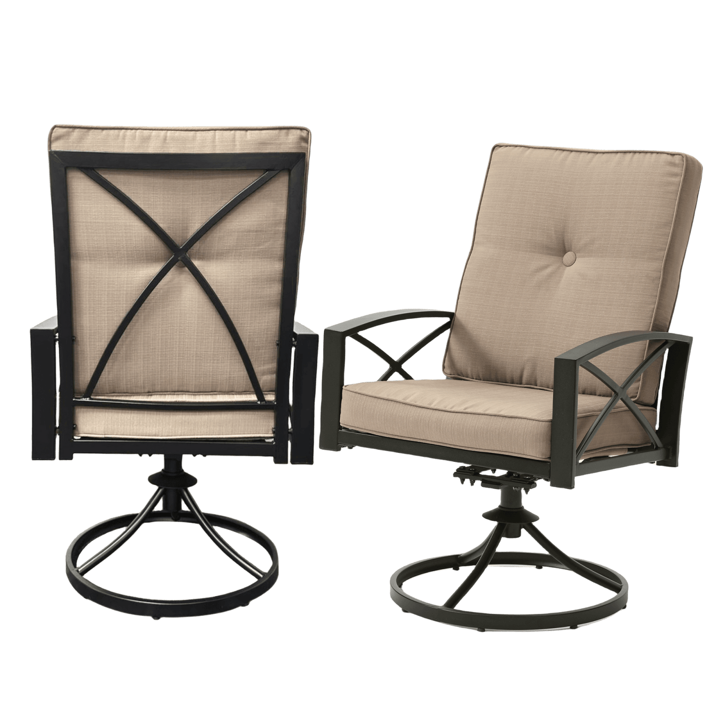 Chery Industrial [AS-IS] Chery Industrial Lounge Swivel Chair - D_AOTOFSC27BKKH