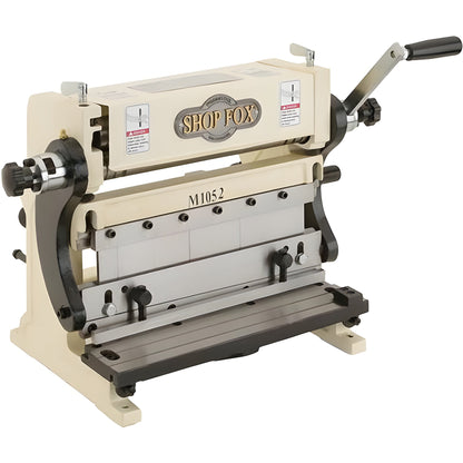 Shop Fox M1052 12" 3 In 1 Sheet Metal Machine 22 Gauge Maximum Capacity