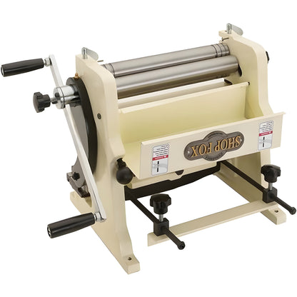 Shop Fox M1052 12" 3 In 1 Sheet Metal Machine 22 Gauge Maximum Capacity