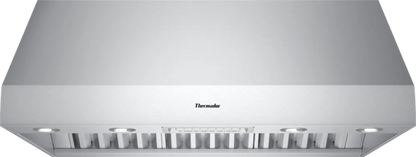 Thermador Professional PH48GS 48" Canopy Wall-Mount Hood, 3-Speed, Auto Function, Infrared Lamps, Baffle Filters - 7555076685917