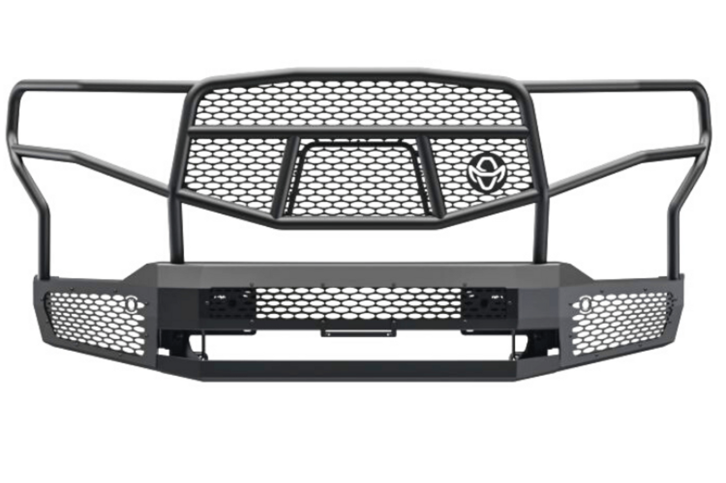 Ranch Hand MFC201BM1 2020-2023 Chevy Silverado 2500/3500 Midnight Series Front Bumper With Grille Guard - MFC201BM1