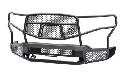 Ranch Hand MFC201BM1 2020-2023 Chevy Silverado 2500/3500 Midnight Series Front Bumper With Grille Guard - MFC201BM1
