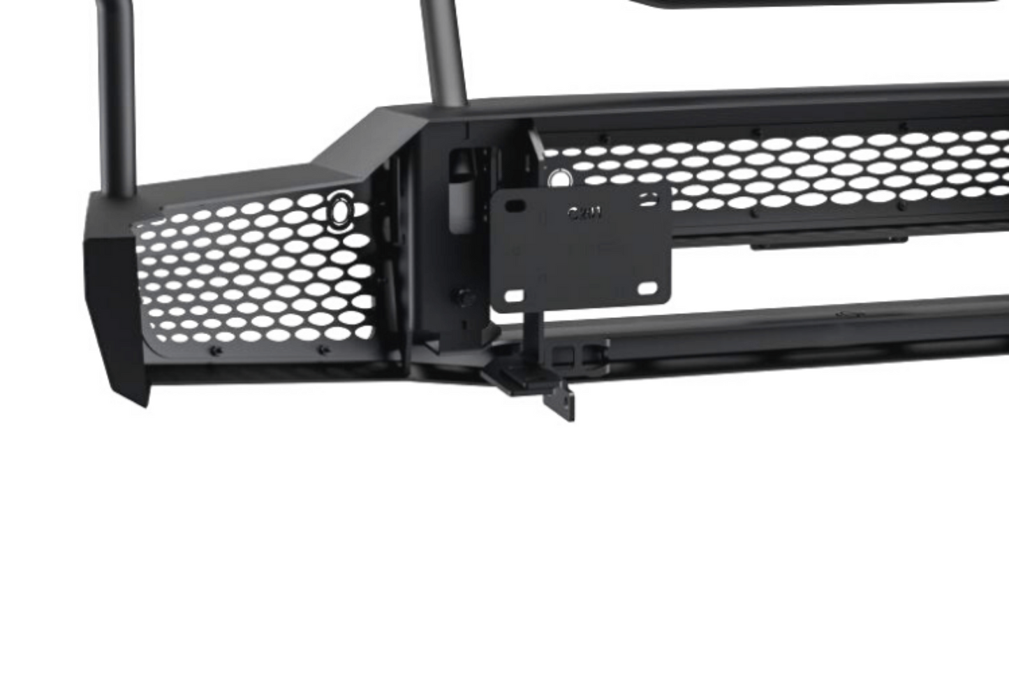 Ranch Hand MFC201BM1 2020-2023 Chevy Silverado 2500/3500 Midnight Series Front Bumper With Grille Guard - MFC201BM1