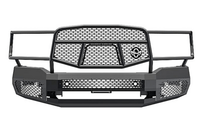 Ranch Hand MFD191BM1 2019-2024 Dodge Ram 2500/3500 Midnight Series Front Bumper with Grille Guard - MFD191BM1