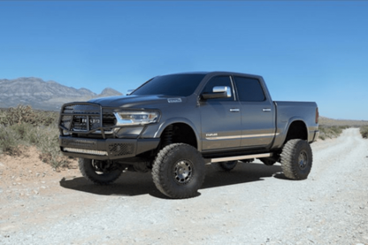 Ranch Hand MFD19HBM1 2019-2024 Dodge Ram 1500 Midnight Series Front Bumper with Grille Guard - MFD19HBM1