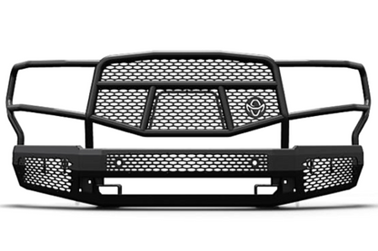 Ranch Hand MFF201BM1 2017-2022 Ford F250/ F350 Superduty Midnight Series Front Bumper With Grille Guard - MFF201BM1