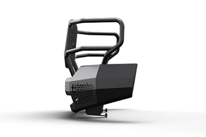 Ranch Hand MFG151BM1 2015-2019 GMC Sierra 2500/3500 Midnight Series Front Bumper With Grille Guard - MFG151BM1